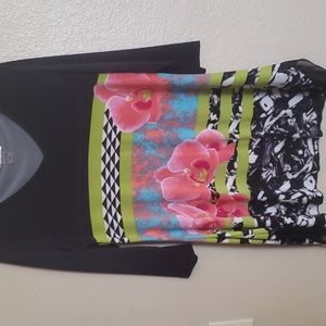 Woman long shirt.  Size medium. Brand is Nygard.